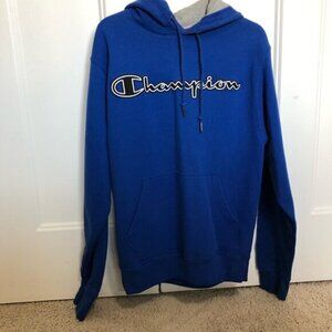 Royal blue mens size small Champion Blue Sweatshirt Hoodie